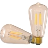 Tellur WiFi Filament Smart Bulb E27, Amber, White/Warm, Dimmer