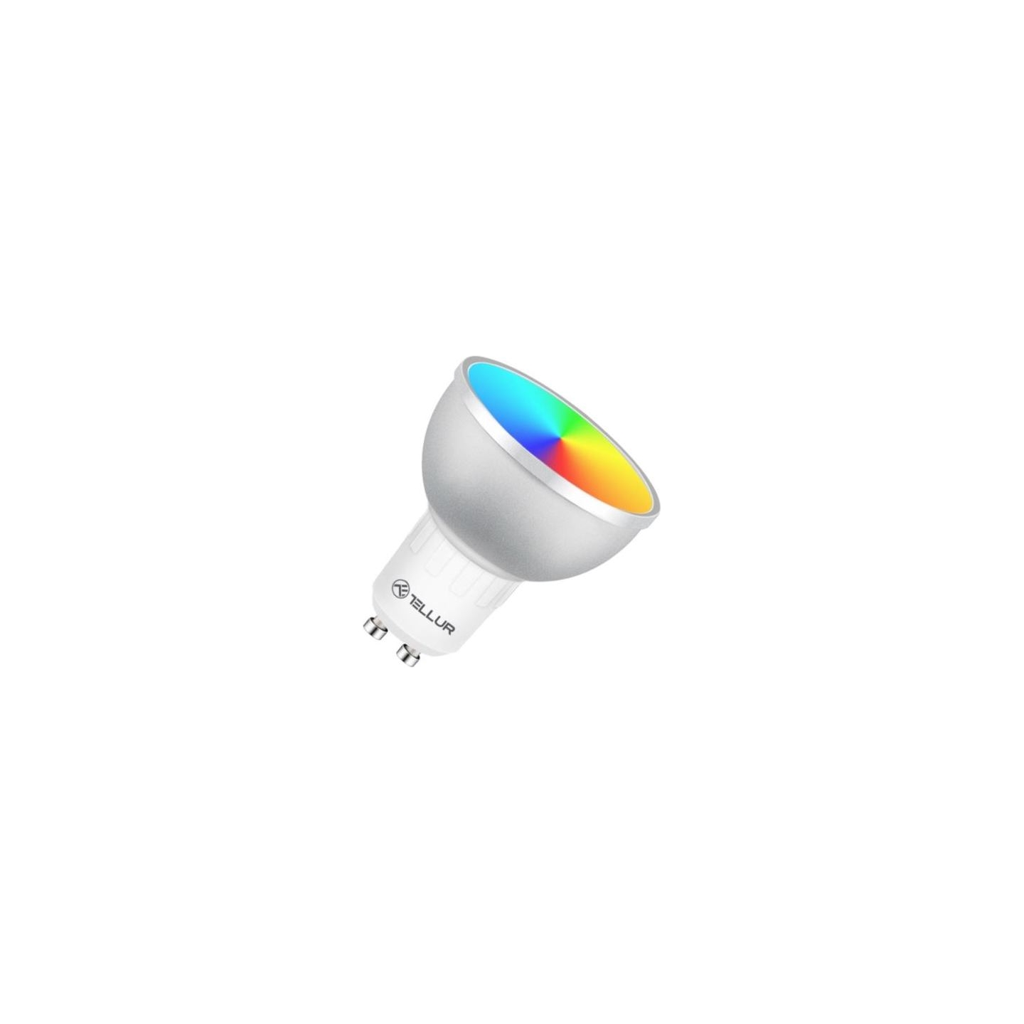 Tellur WiFi LED Smart Bulb GU10, 5W, White/Warm/RGB, Dimmer