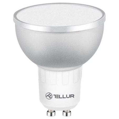 Tellur WiFi LED Smart Bulb GU10, 5W, White/Warm/RGB, Dimmer