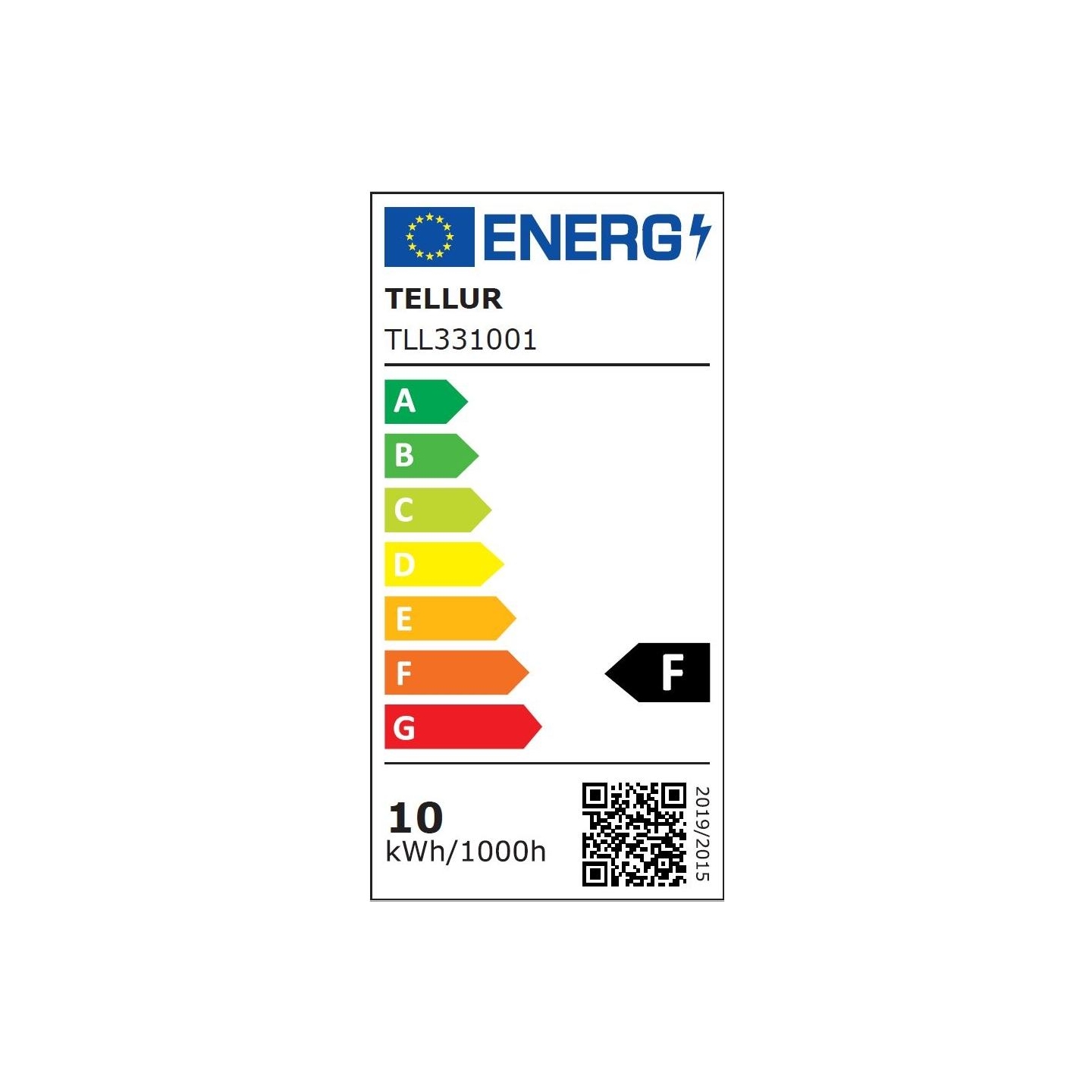 Tellur WiFi Smart Bulb E27, 10W White/Warm, Dimmer
