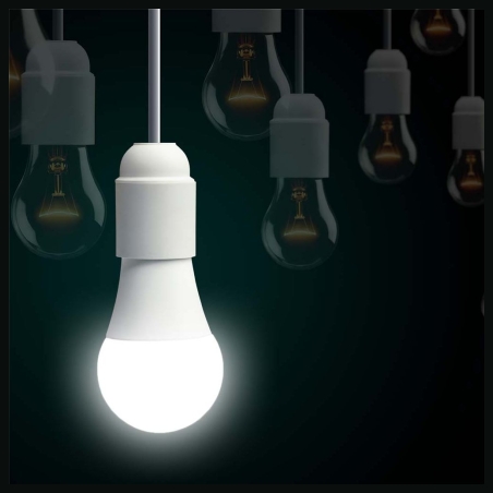 Tellur Smart WiFi Bulb E27, 9W, White/Warm, Dimmer