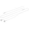 Tellur In-Ear Headset Fly, Noise Reduction Memory Foam Ear Plugs White