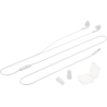 Tellur In-Ear Headset Fly, Noise Reduction Memory Foam Ear Plugs White