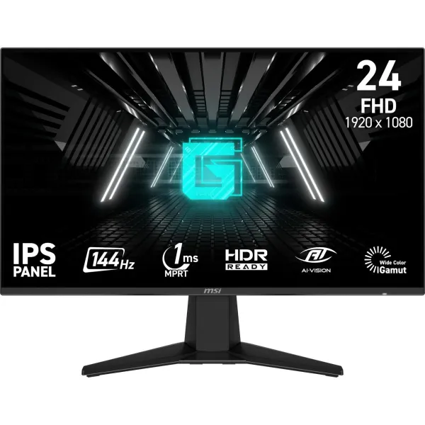 MSI Monitor G242L E14 23.8 inches LED/FHD/Flat/144Hz/Black