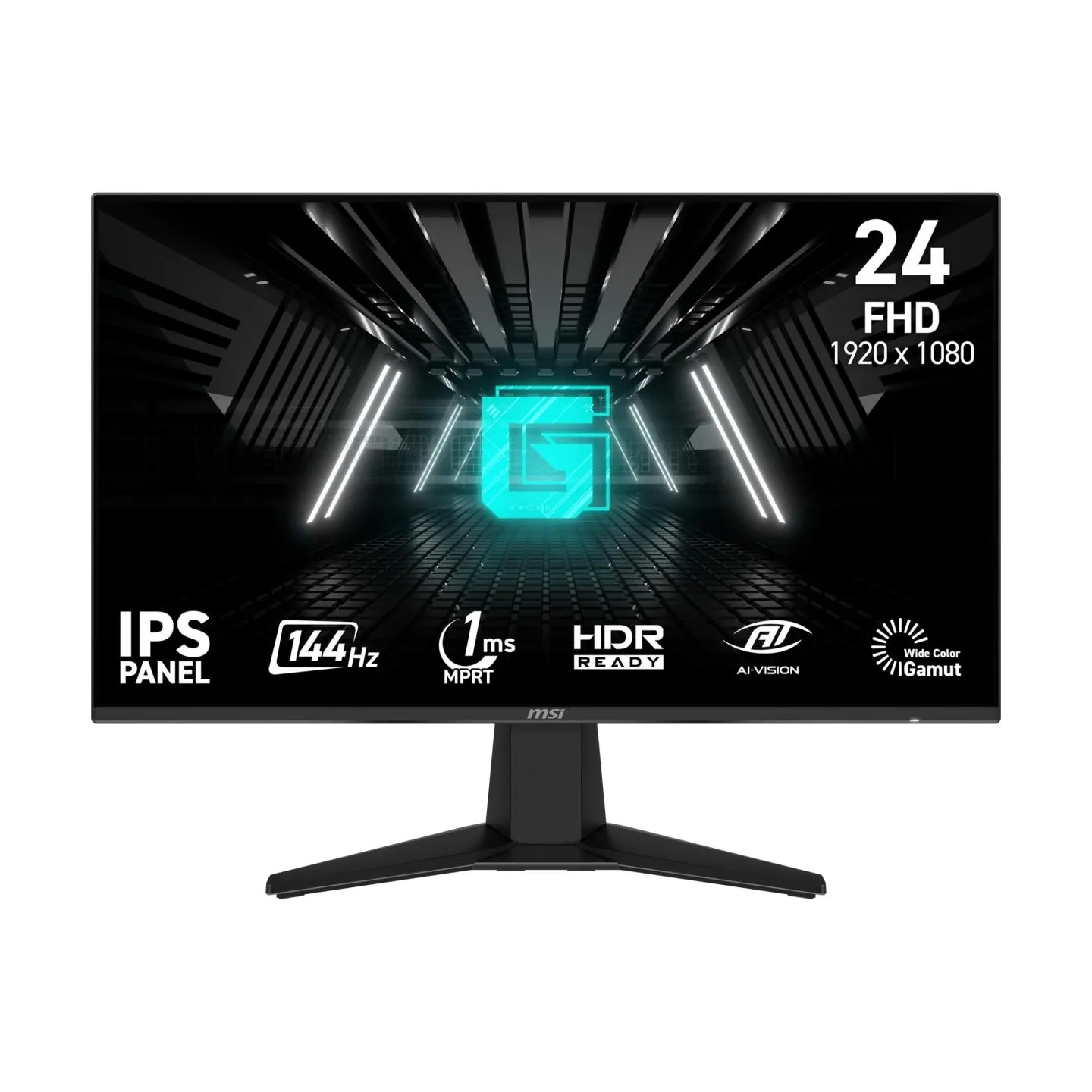 MSI LCD Monitor|MSI|G242L E14|23.8"|Gaming|Tilt|Matte|Panel IPS|1920x1080|16:9|144Hz|1 ms|Colour Black|G242LE14