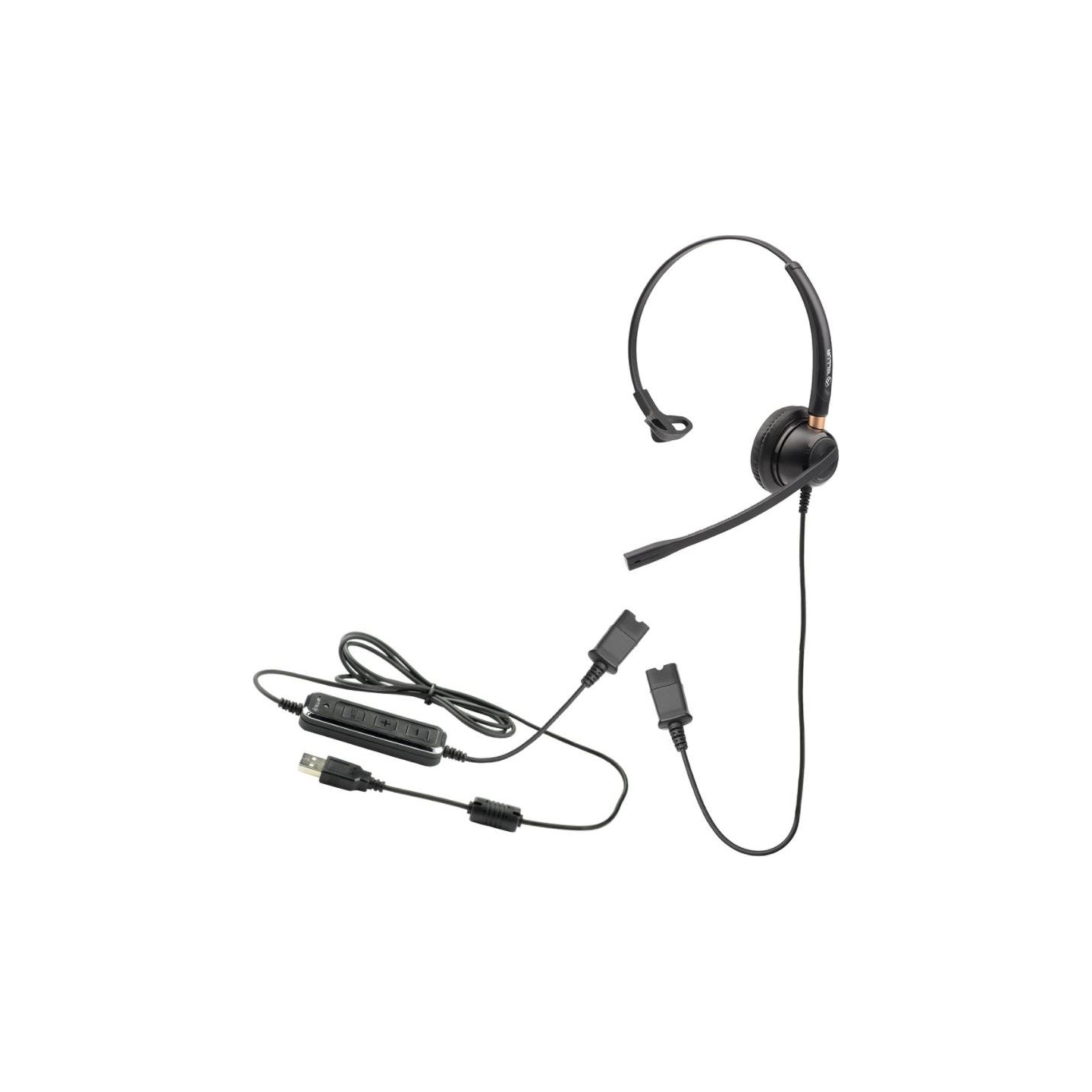 Tellur Voice 510N Monoaural USB Black