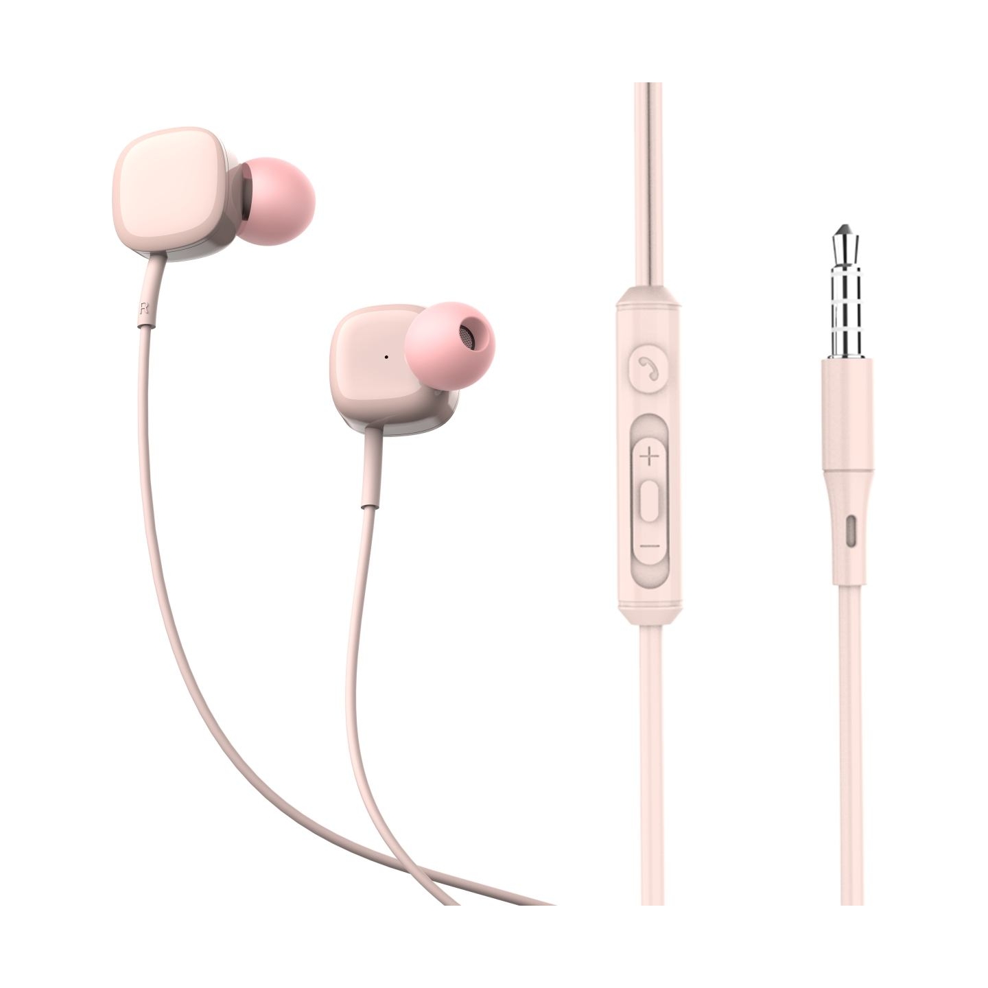 Tellur Basic Sigma Wired In-Ear Headphones Pink