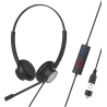 Tellur Voice 320 Wired Headset Binaural Black