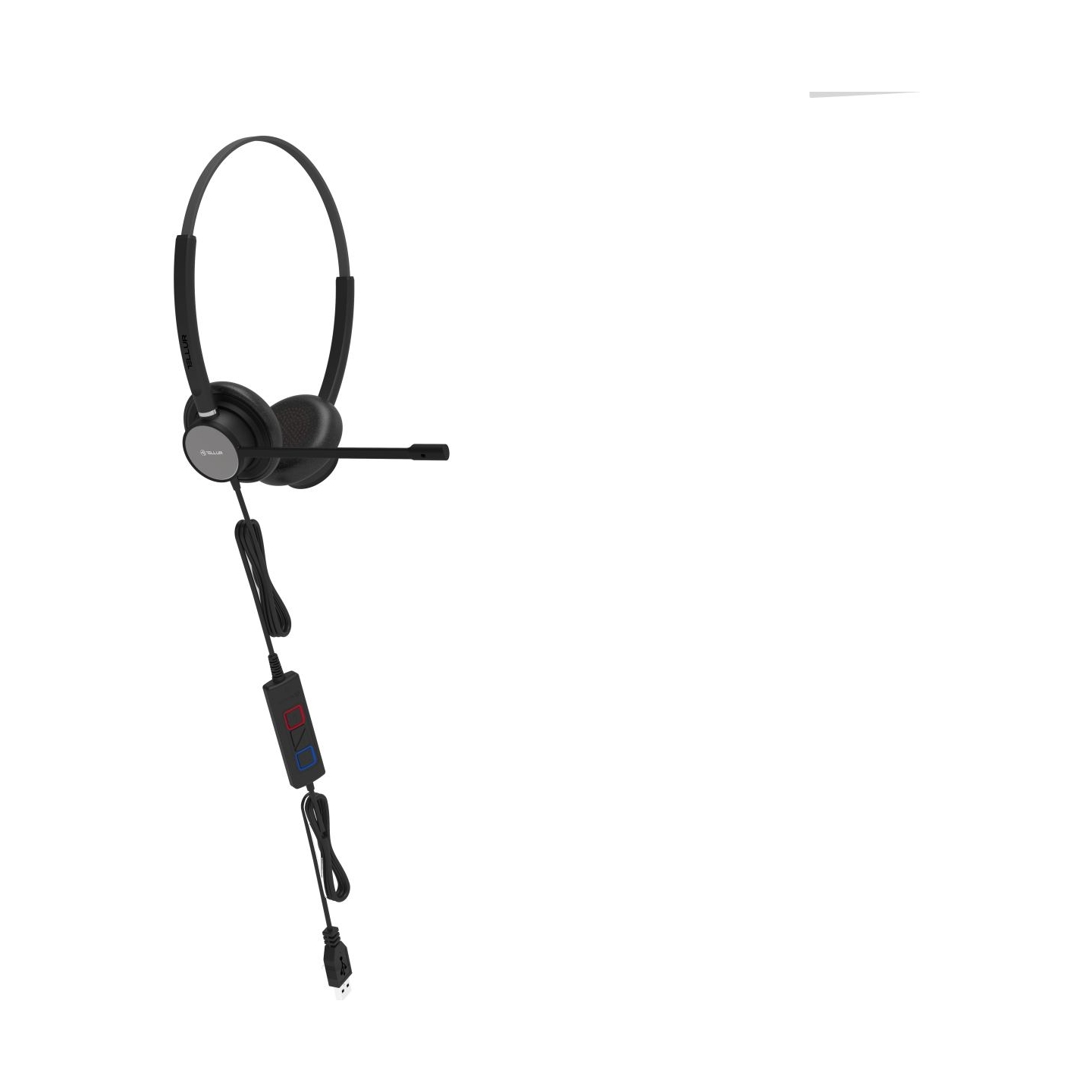 Tellur Voice 420 Wired Headset Binaural Black