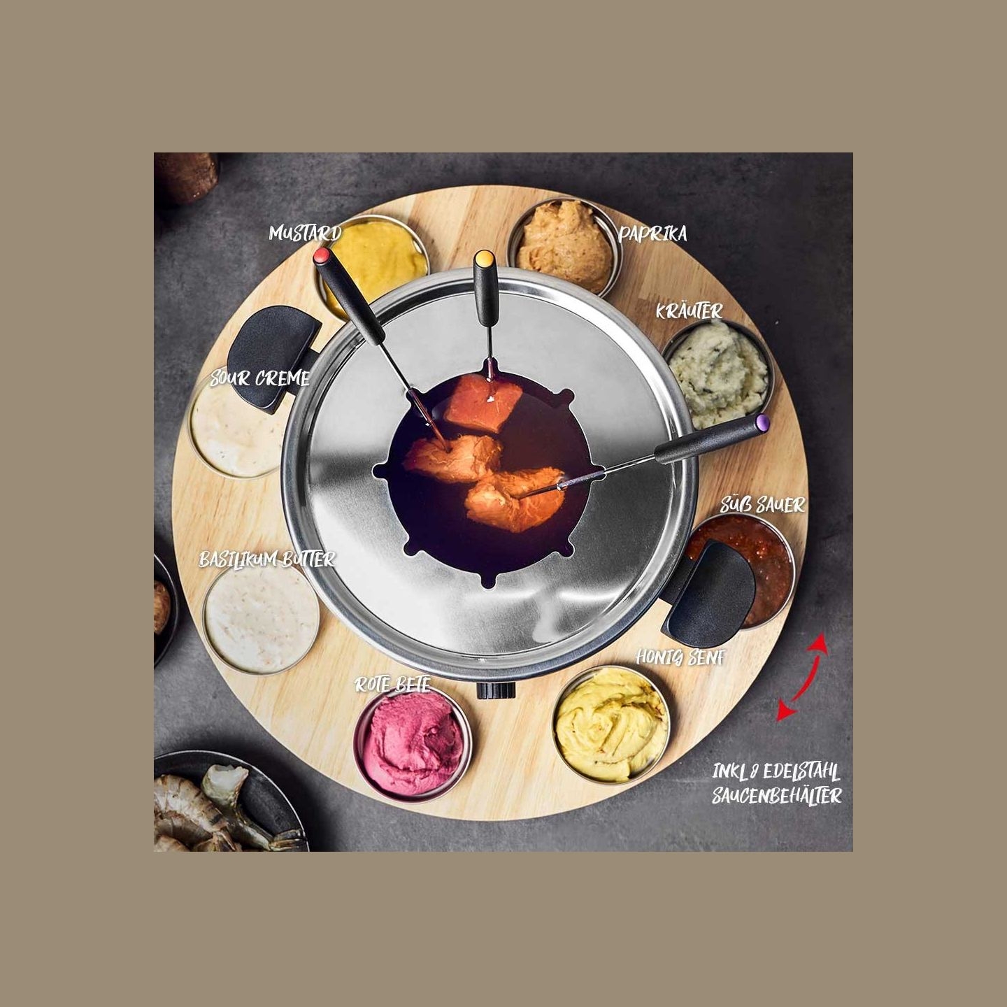 Gastroback 42566 Fondue Set