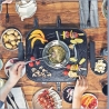 Gastroback 42567 Raclette Fondue Set Family and Friends