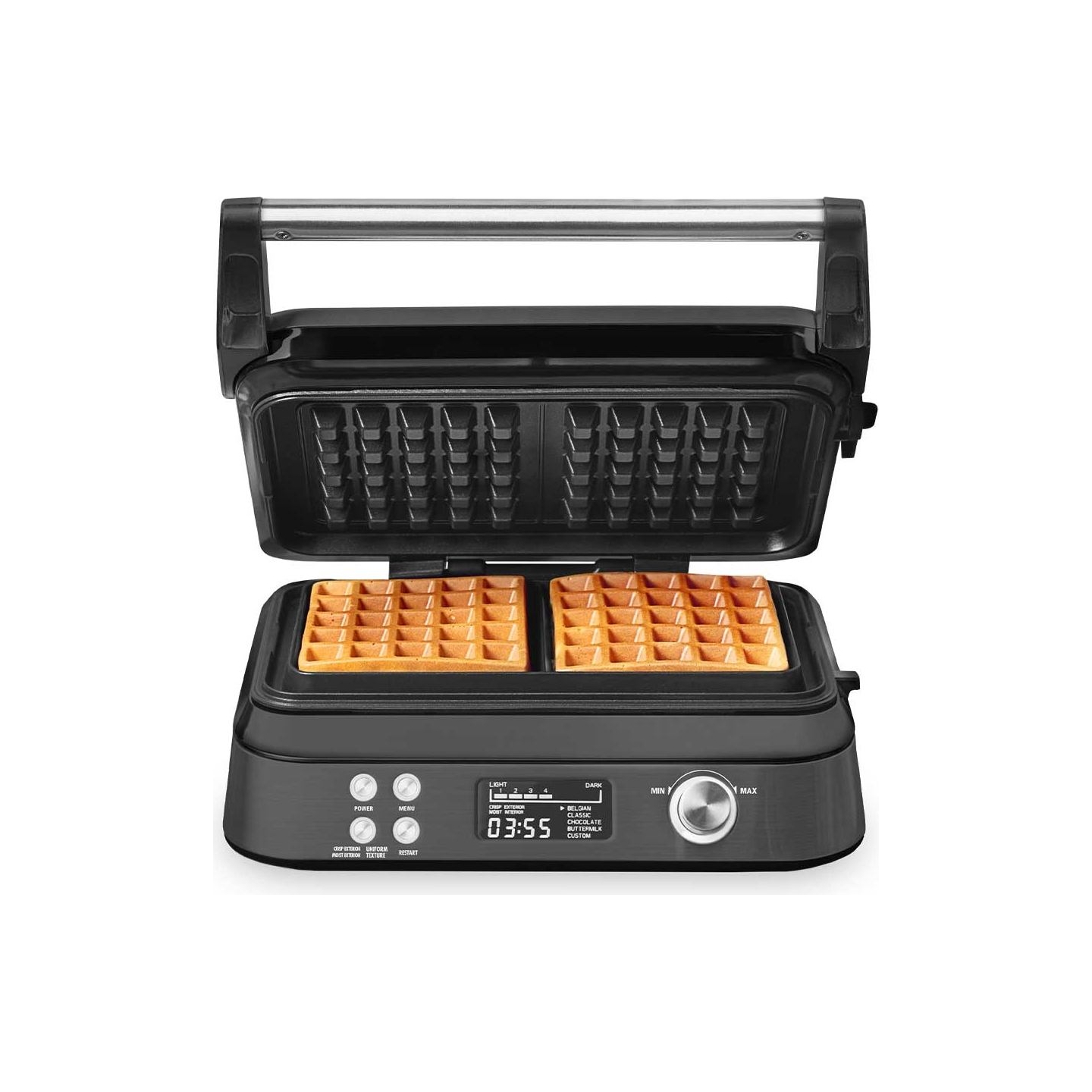 Gastroback 42449 Waffle Maker Advanced Control Black Edition