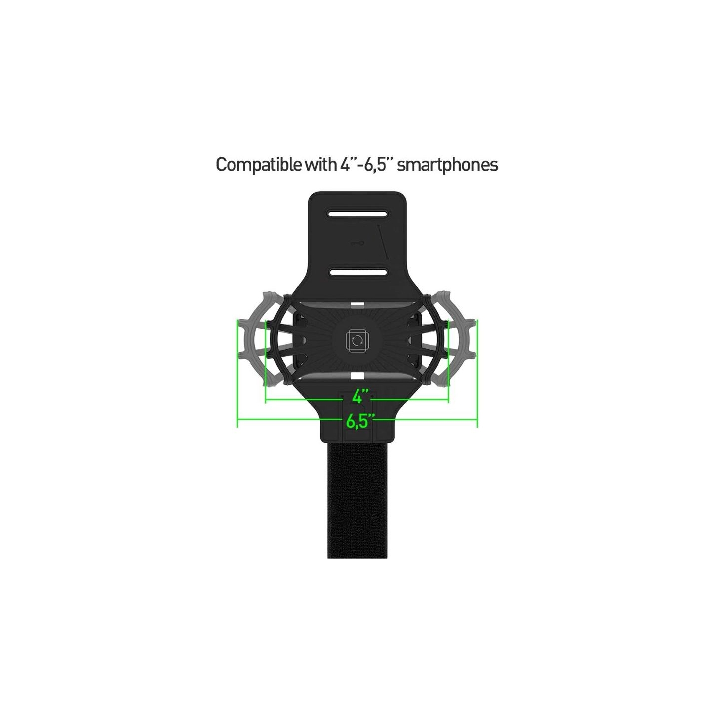 Tellur A100 Sports Armband Black