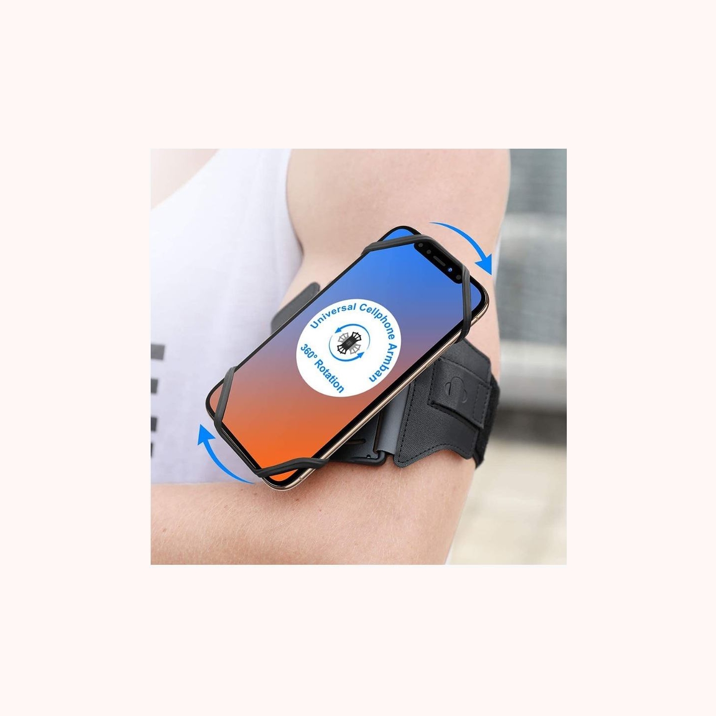 Tellur A100 Sports Armband Black