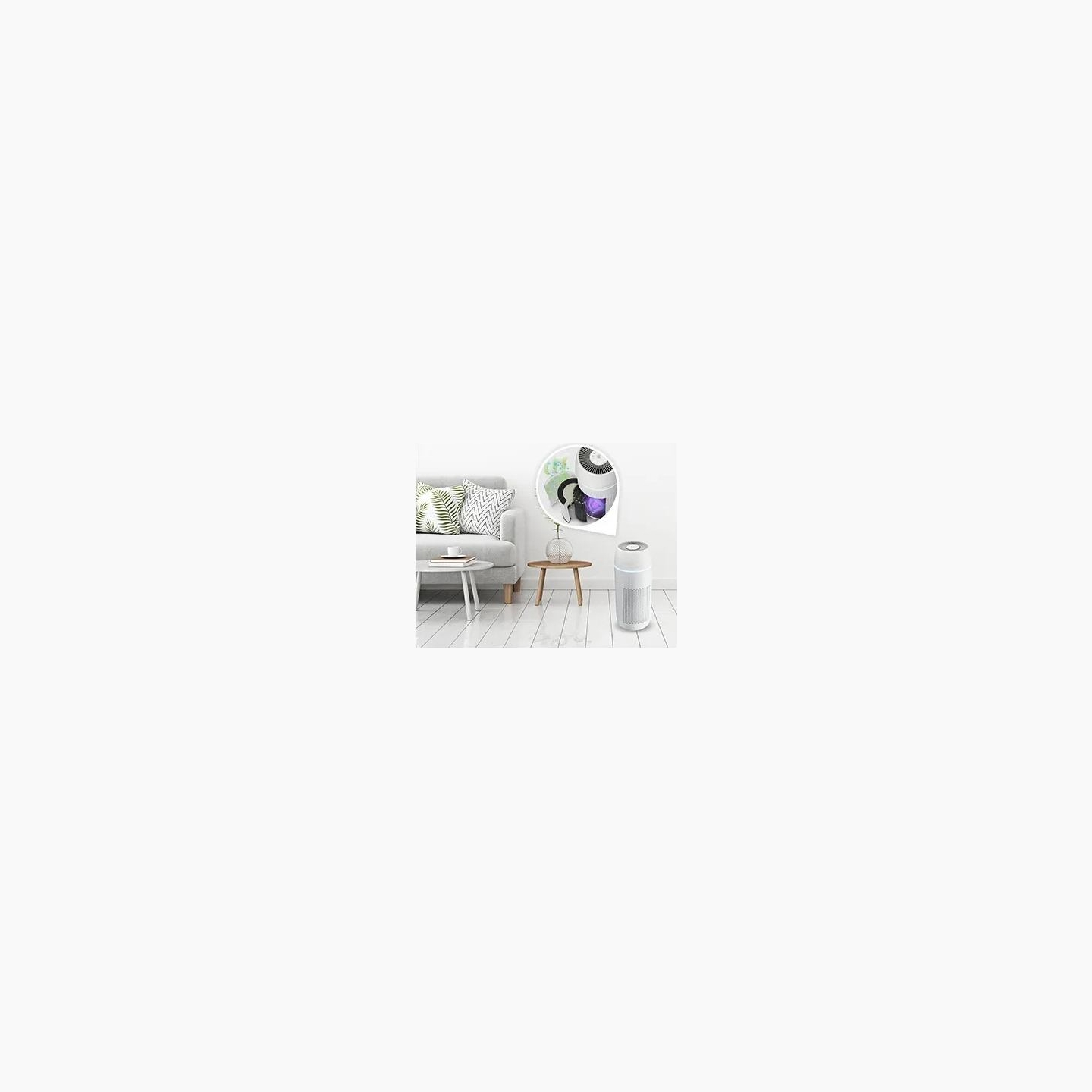 Homedics AP-PET35WT-EU TotalClean PetPlus 5 in 1 Air Purifier