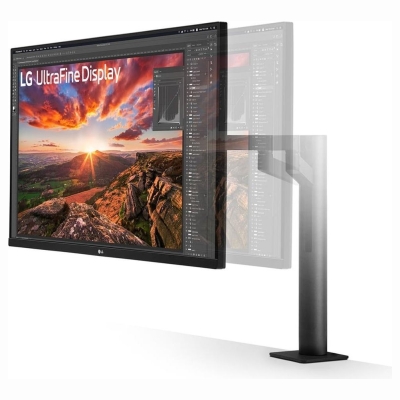 LG LCD Monitor|LG|31.5"|Panel IPS|3840x2160|16:9|60Hz|5 ms|Speakers|Swivel|Pivot|Height adjustable|Tilt|Colour Black|32UN880K-B