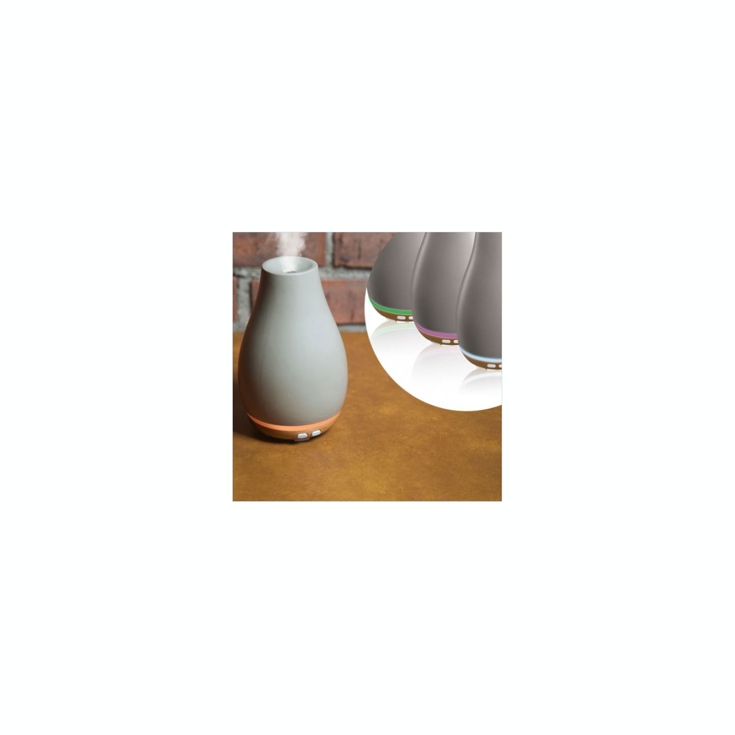 Ellia ARM-510GYA-WWX Blossom Ultrasonic Diffuser with Ambient Mood Lighting