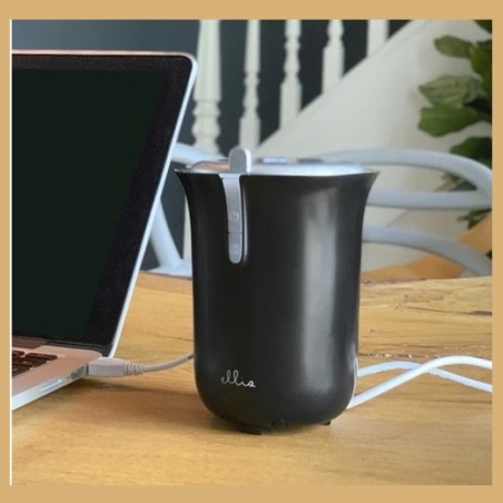 Ellia ARM-285BLK-WW Portable Ultrasonic Aromal Diffuser