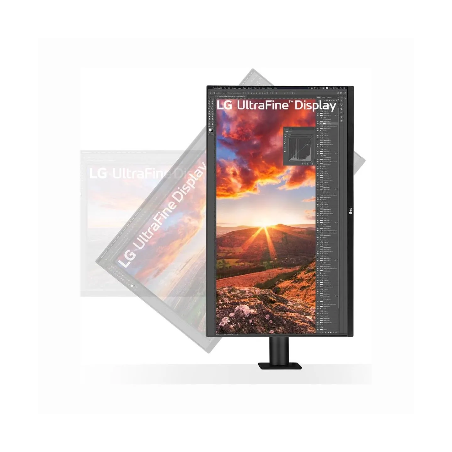 LG LCD Monitor|LG|31.5"|Panel IPS|3840x2160|16:9|60Hz|5 ms|Speakers|Swivel|Pivot|Height adjustable|Tilt|Colour Black|32UN880K-B