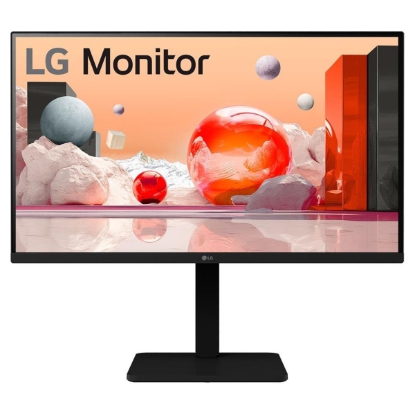 LG LCD Monitor|LG|27"|Panel IPS|1920x1080|16:9|100Hz|Matte|Speakers|Swivel|Pivot|Height adjustable|Tilt|Colour Black|27BA550-B