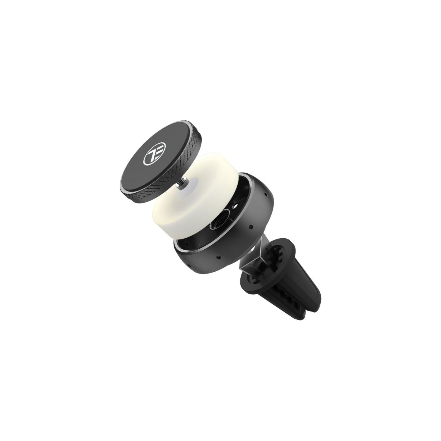 Tellur FreshDot Car, Fragrance Kit Lemon, Air Vent mount, Grey