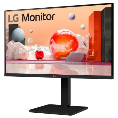 LG LCD Monitor|LG|27"|Panel IPS|1920x1080|16:9|100Hz|Matte|Speakers|Swivel|Pivot|Height adjustable|Tilt|Colour Black|27BA550-B