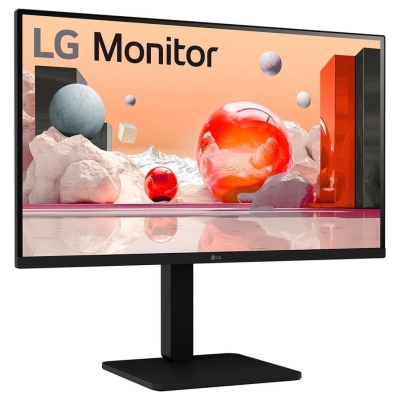 LG LCD Monitor|LG|27"|Panel IPS|1920x1080|16:9|100Hz|Matte|Speakers|Swivel|Pivot|Height adjustable|Tilt|Colour Black|27BA550-B