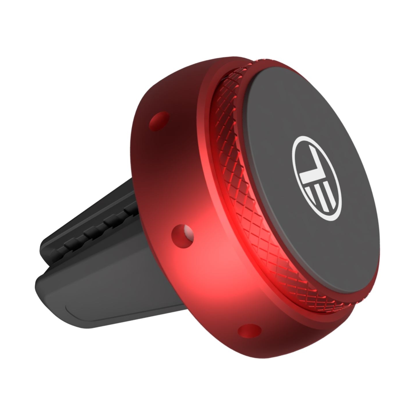 Tellur FreshDot Car Phone Holder Magnetic, Fragrance Kit Bubble Gum, Air Vent Mount Red
