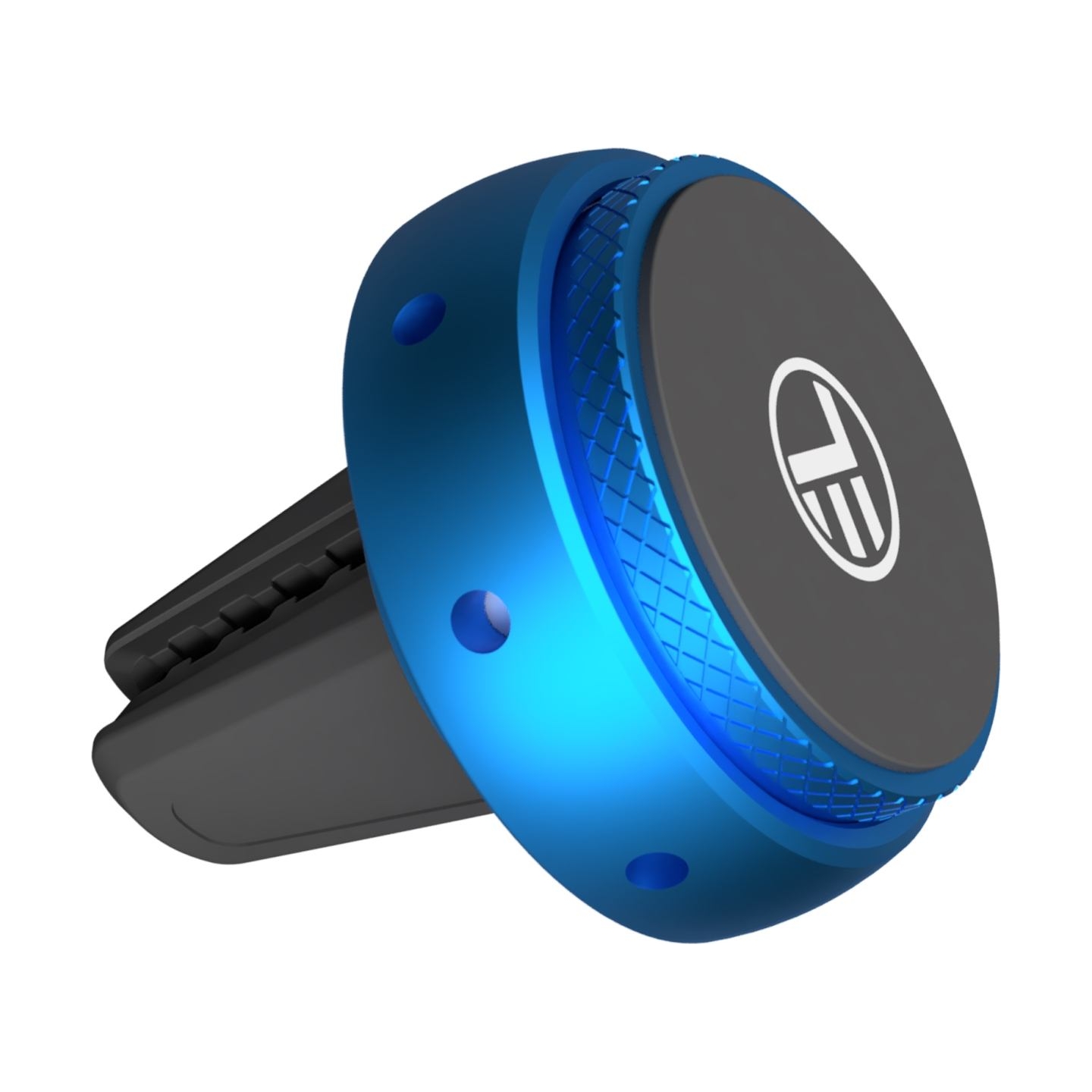 Tellur Fresh Dot Car Phone Holder Magnetic, Fragrance Kit Ocean, Air Vent Mount Blue