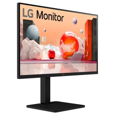 LG LCD Monitor|LG|27"|Panel IPS|1920x1080|16:9|100Hz|Matte|Speakers|Swivel|Pivot|Height adjustable|Tilt|Colour Black|27BA550-B
