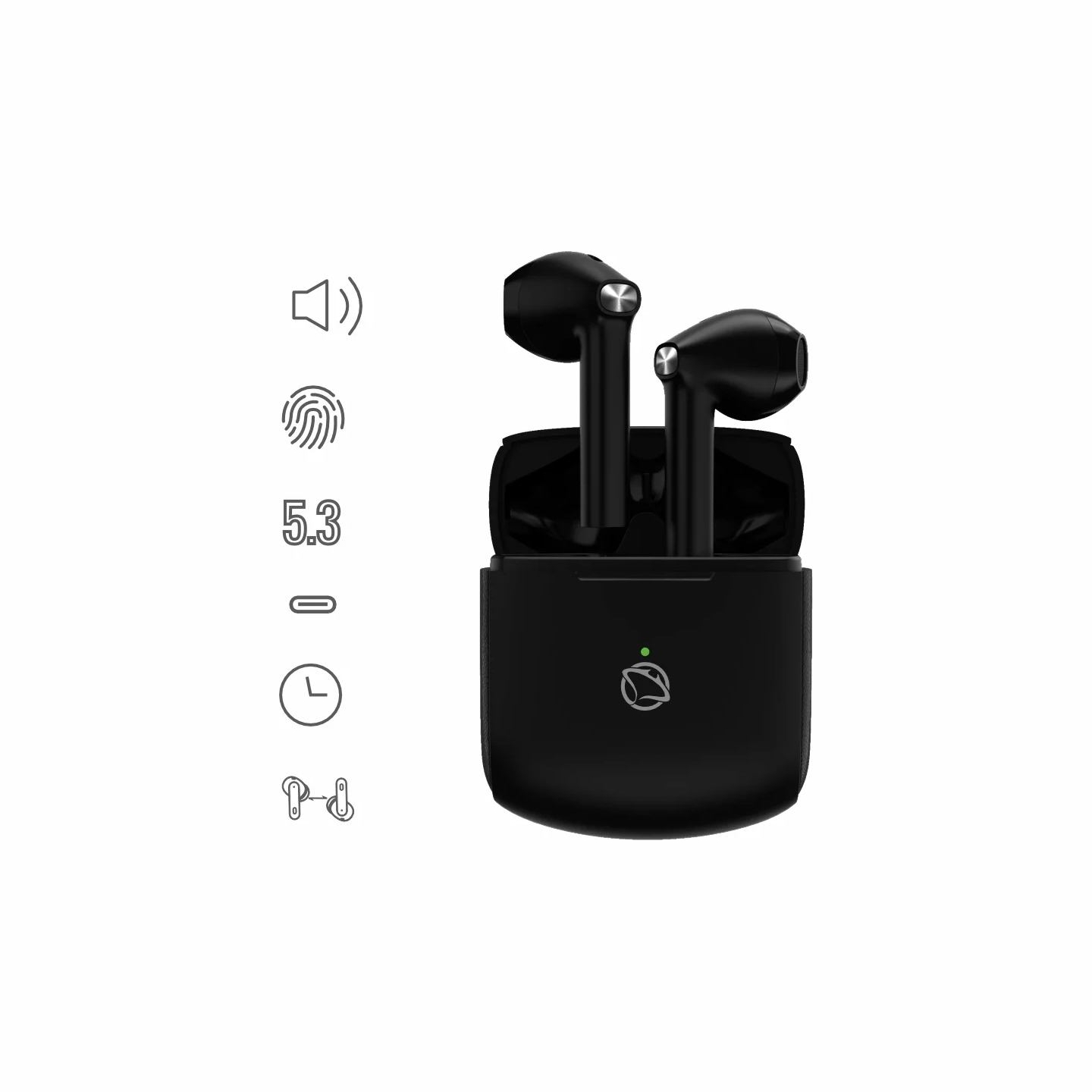Manta MTWS010B Rytmo X TWS Black