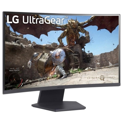 LG LCD Monitor|LG|27GS60QC-B|27"|Gaming/Curved|Panel VA|2560x1440|16:9|180 Hz|Matte|1 ms|Tilt|Colour Black|27GS60QC-B
