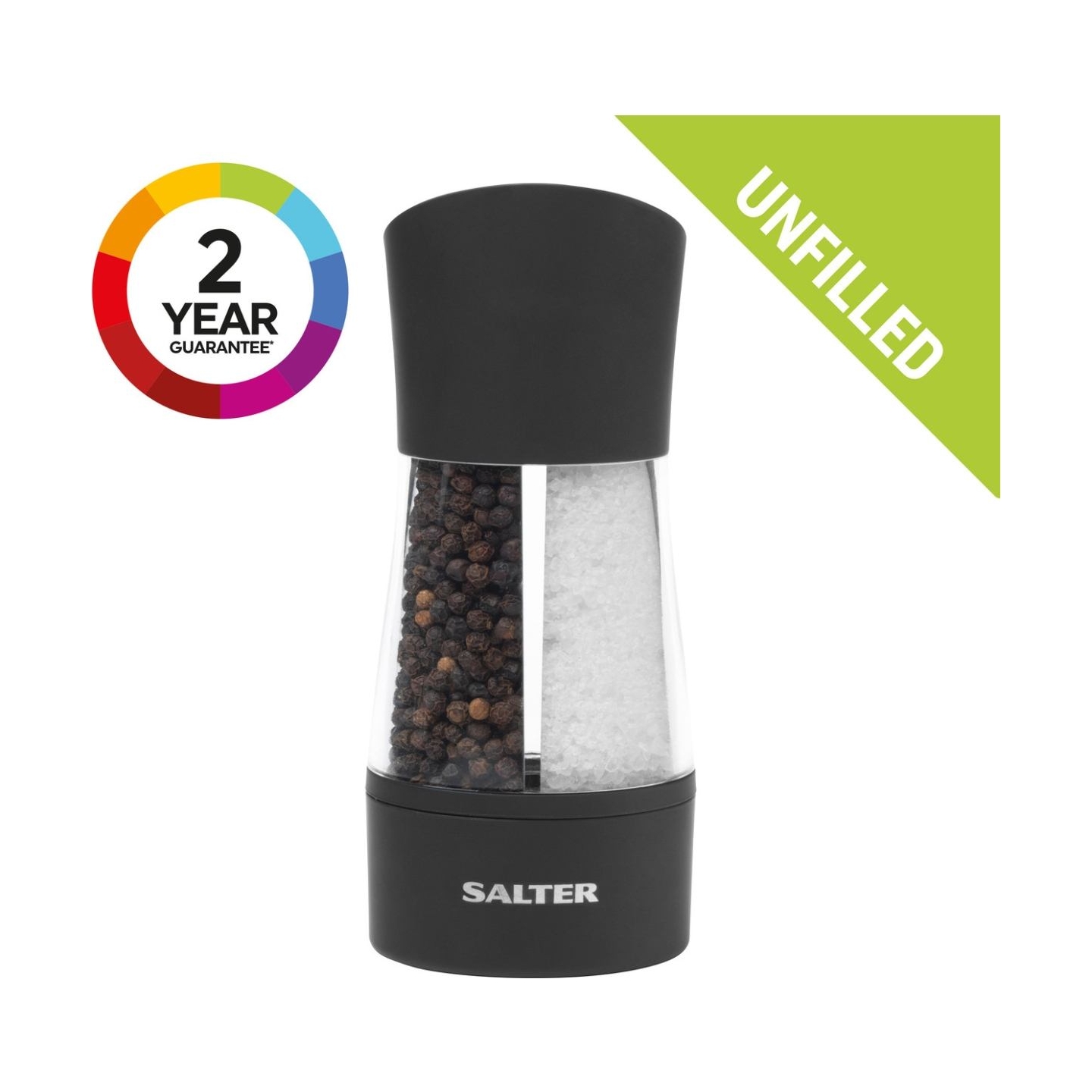 Salter 7612 BKXRAUP Dual Mechanical Mill