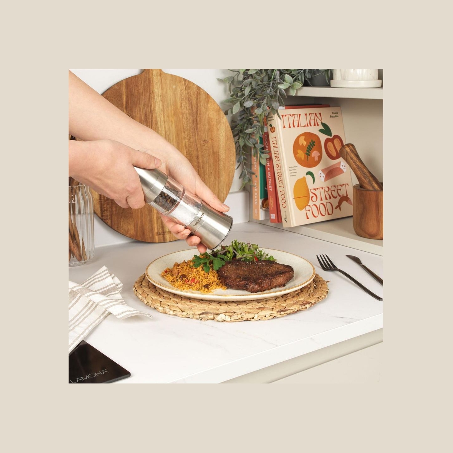 Salter BW12957FEU7 Duo Salt and Pepper Mill