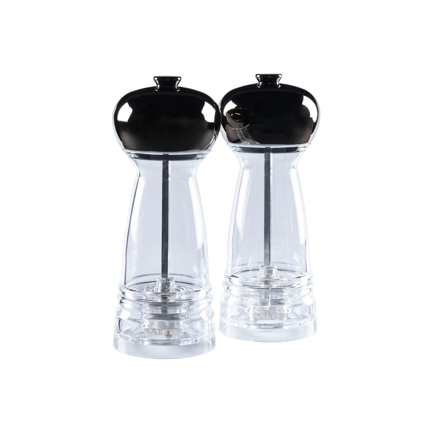 Salter BW12949GEU7 Harper Mill Set Clear/Grey