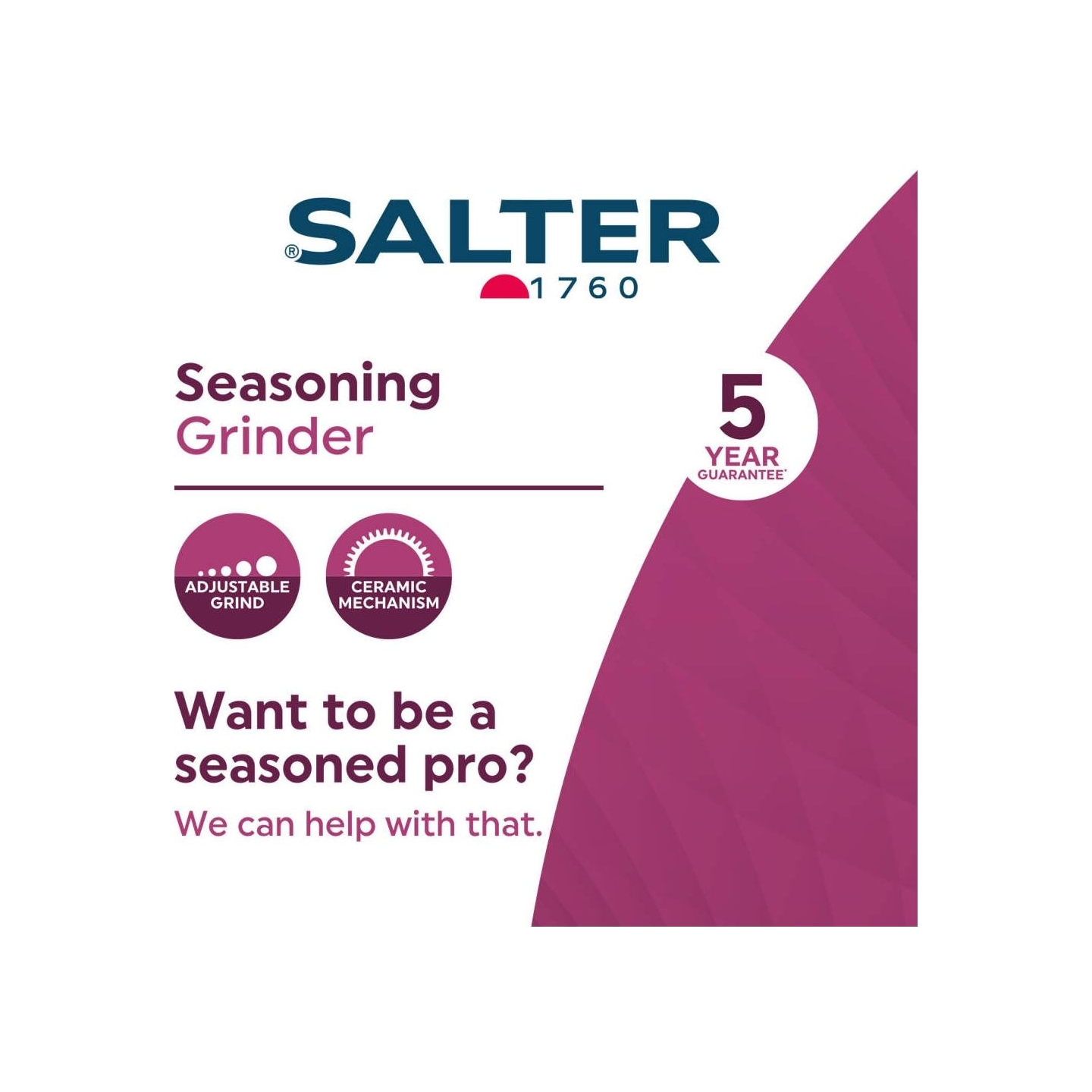 Salter BW12946EU7 Seasoning Grinder