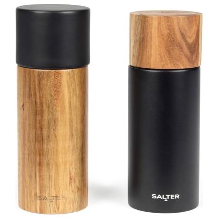 Salter BW12068EU7 Toronto Salt & Pepper Mills Black