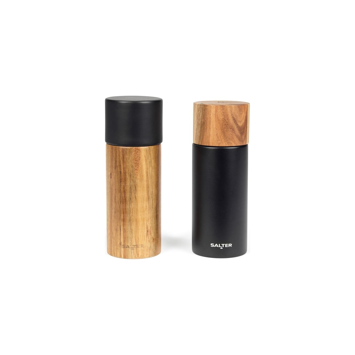 Salter BW12068EU7 Toronto Salt & Pepper Mills Black