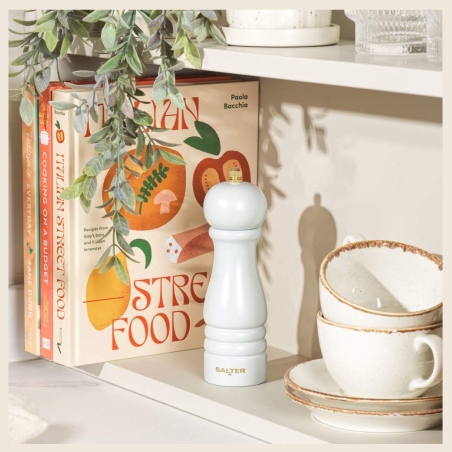 Salter BW120291EU7 Olea Salt & Pepper Mill Light Grey