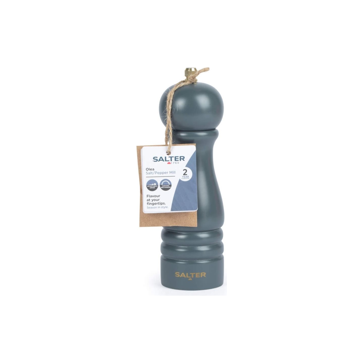 Salter BW120291GEU7 Olea Salt & Pepper Mill Grey
