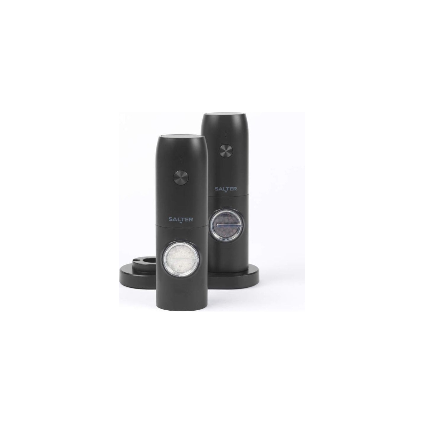 Salter BW14373 Rechargeable Mill Set, Black