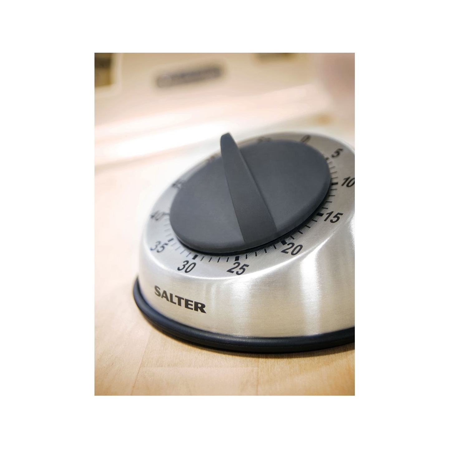 Salter 338 SSBKXR8EU16 Stainless Steel Mechanical Timer