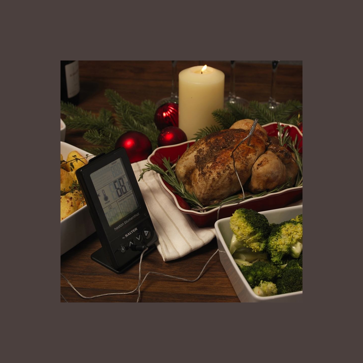Salter 540A HBBKCR Heston Blumenthal Precision 5-in-1 Digital Cooking Thermometer