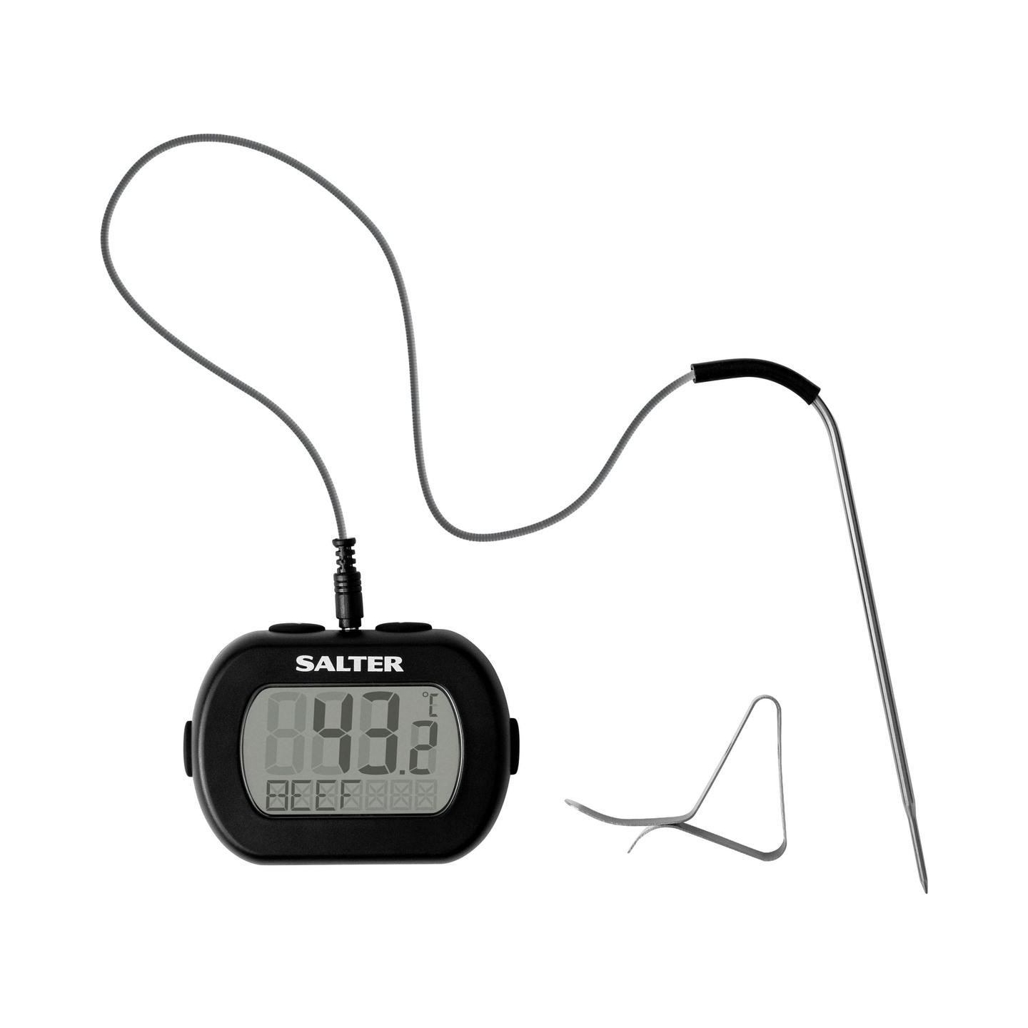 Salter 515 BKCR Leave-In Digital Thermometer