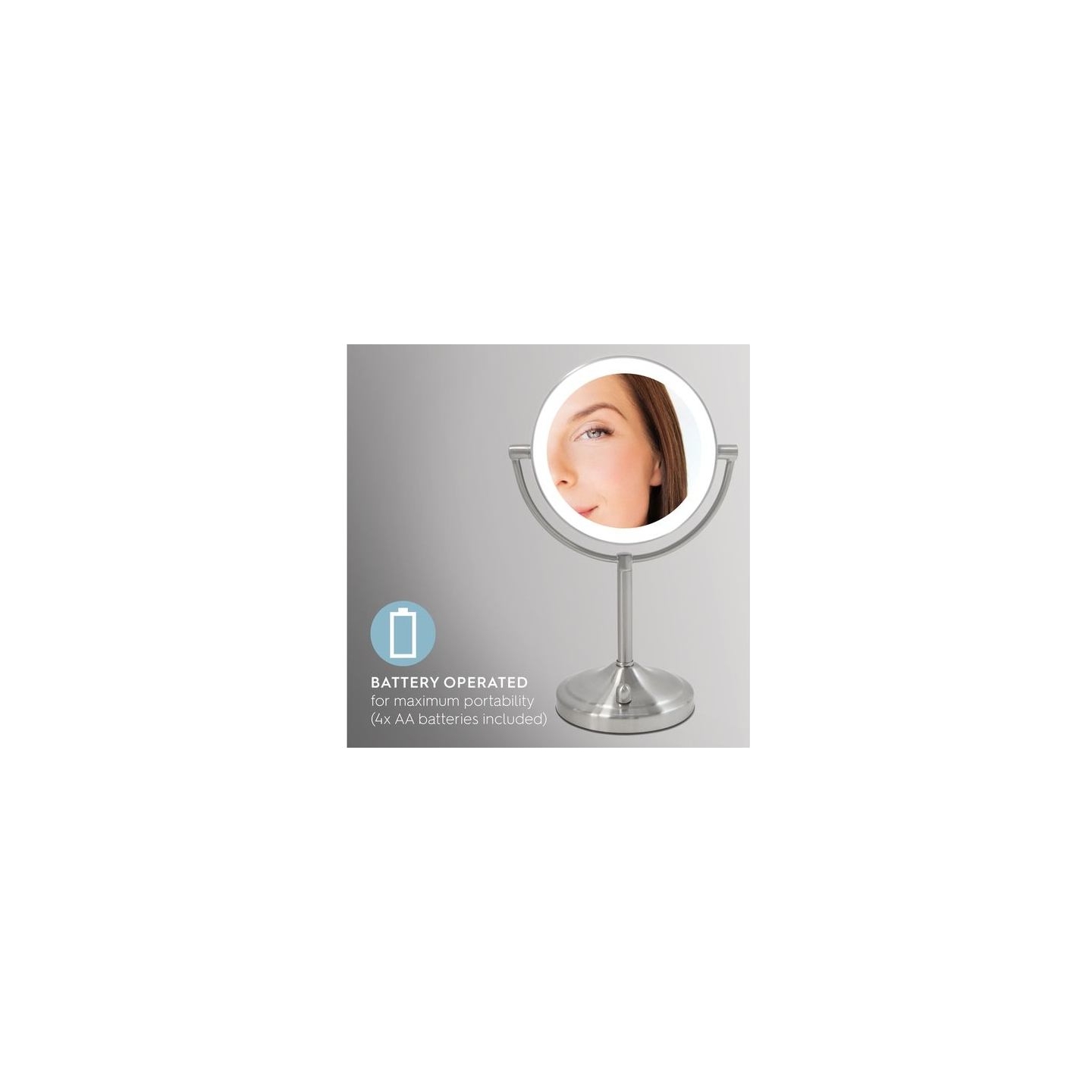 Homedics MIR-8150-EU Makeup Mirror with Led Illumination