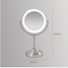 Homedics MIR-8150-EU Makeup Mirror with Led Illumination