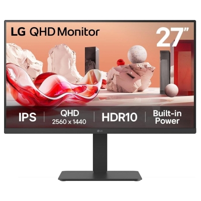 LG 27BA54QB-B 27inch QHD IPS Monitor