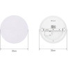 Tellur WiFi LED Ceiling Light, 24W, Round