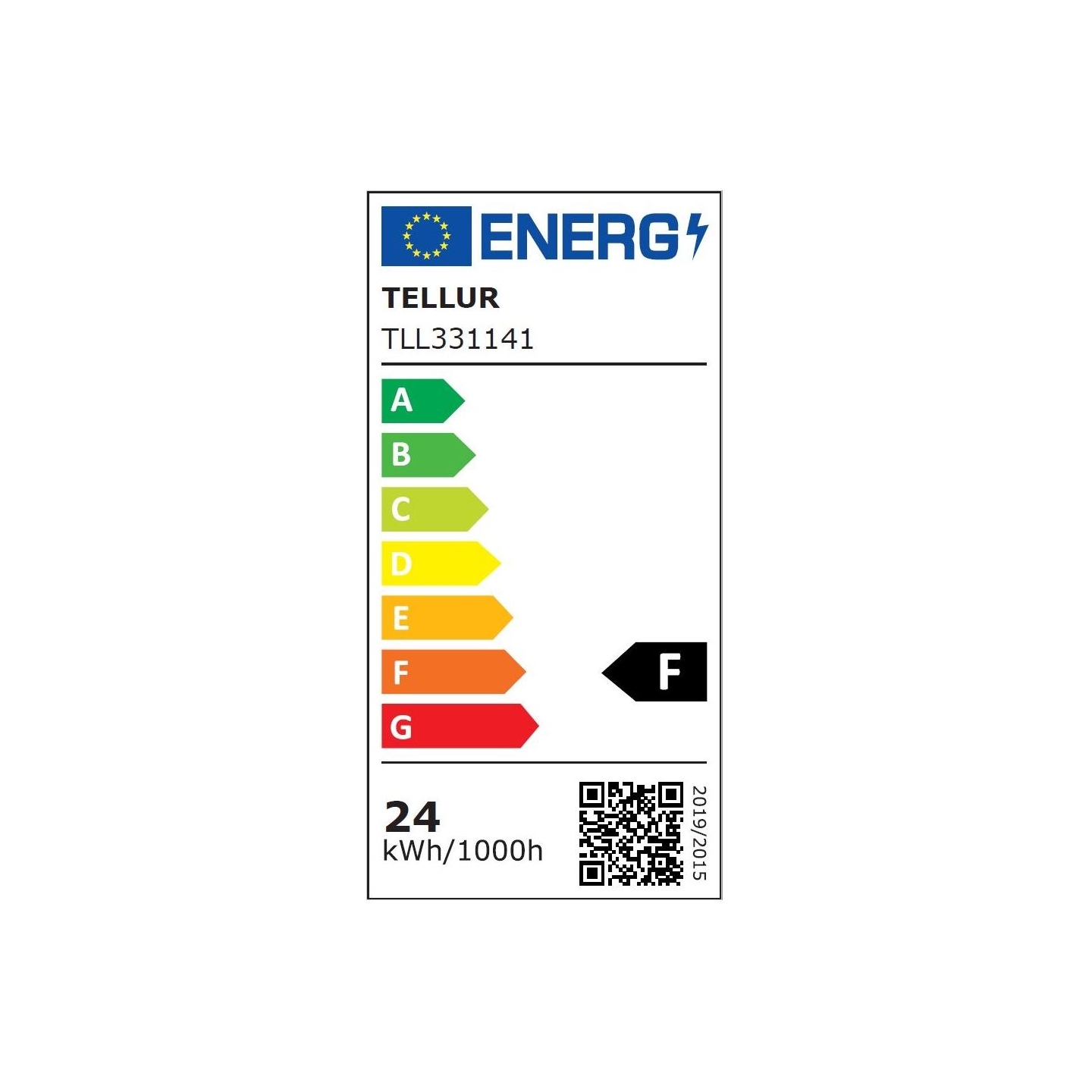 Tellur WiFi LED Ceiling Light, 24W, Square