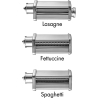 Gastroback 90763 Pasta Set 3 pcs for Design Stand Mixer 40977